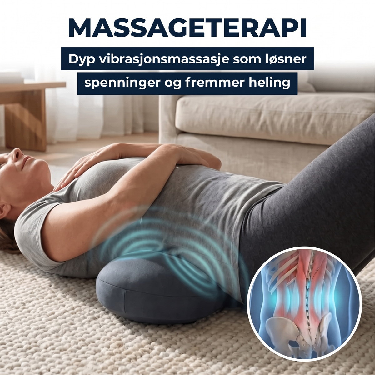Dorsea TriFlow – Spinalstenose – Stopp smertene – uten operasjon, hjemmefra