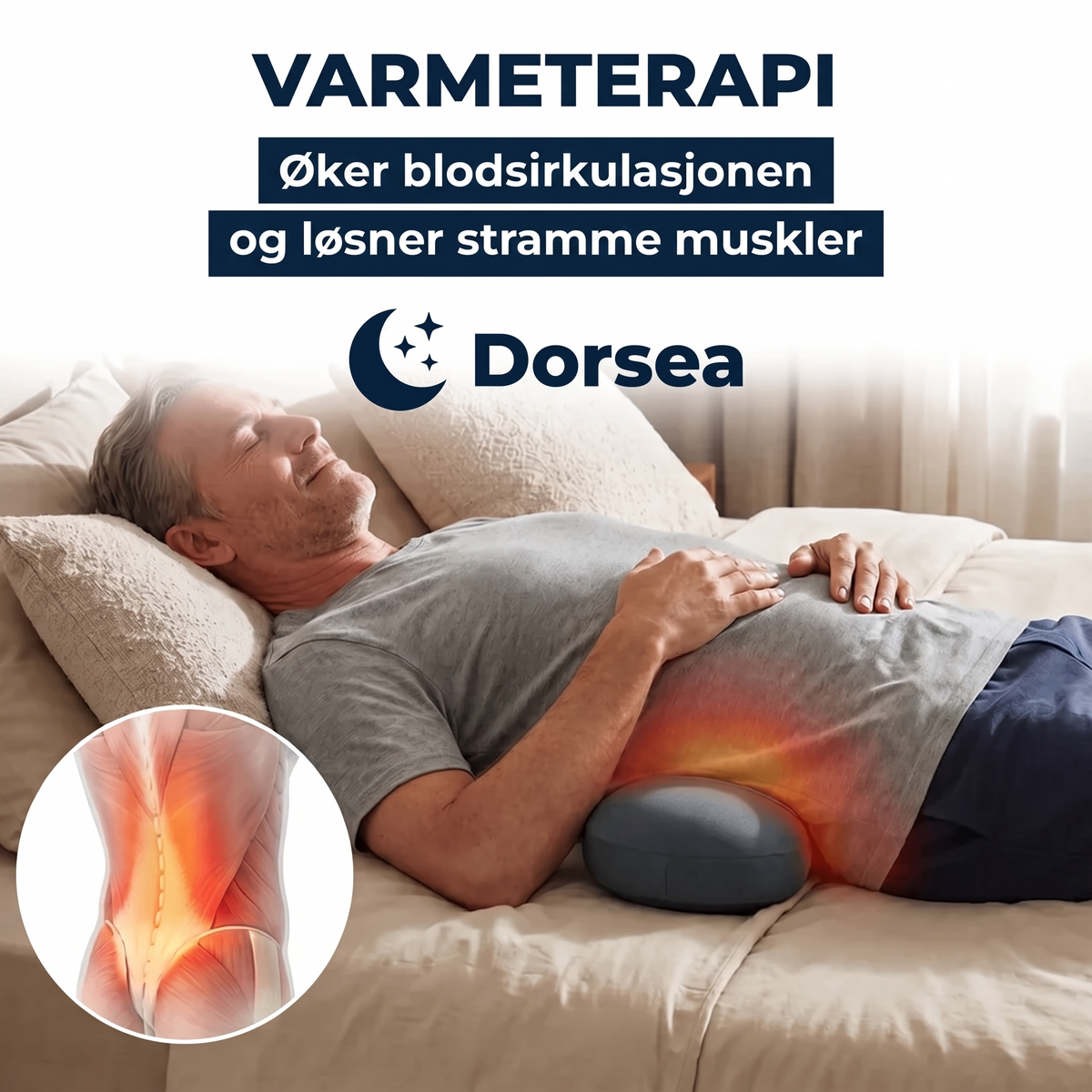 Dorsea TriFlow – Spinalstenose – Stopp smertene – uten operasjon, hjemmefra